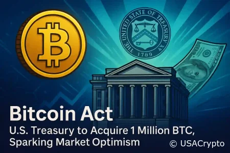 Bitcoin Act: U.S. Treasury to Acquire 1 Million BTC, Sparking Market Optimism